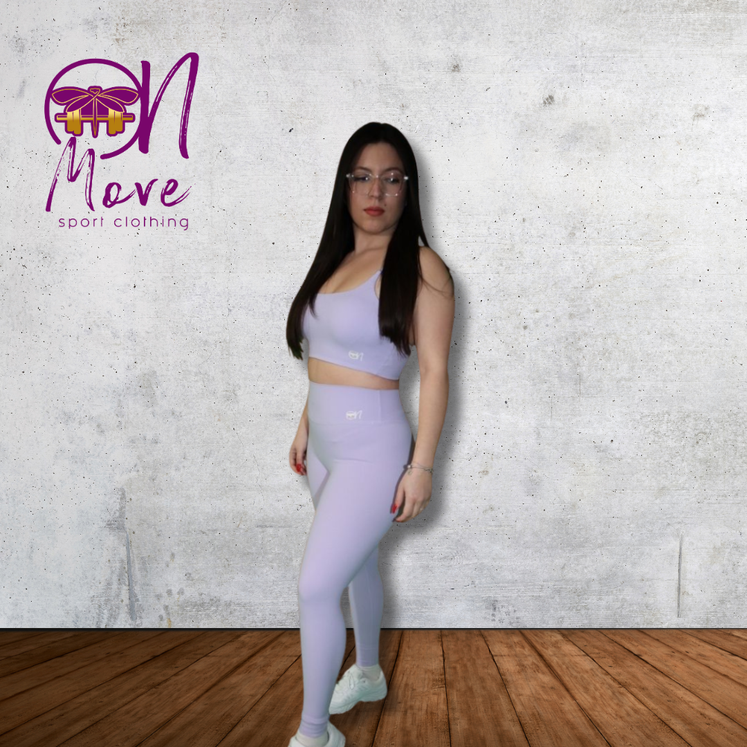Laced Back Top and Higth-Waisted Legging