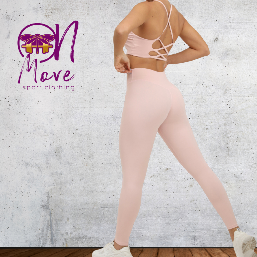 Laced Back Top and Higth-Waisted Legging