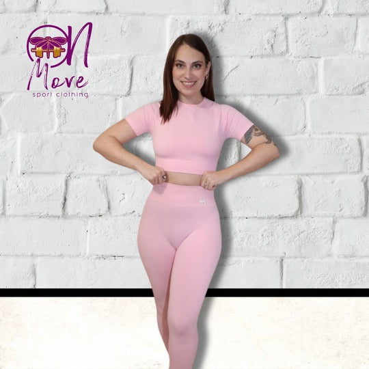 Crop Top and Legging Set