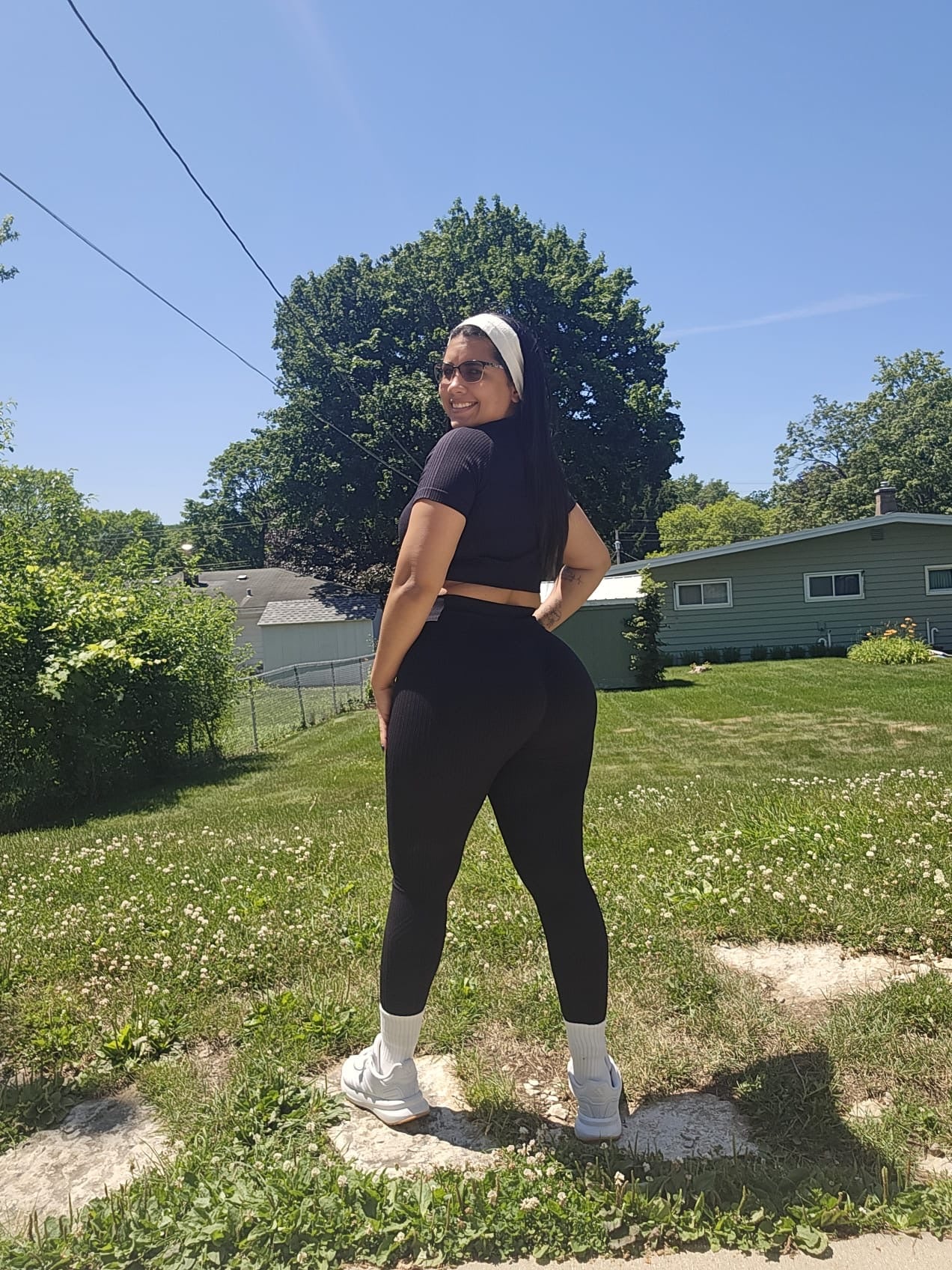 Crop Top and Legging Set