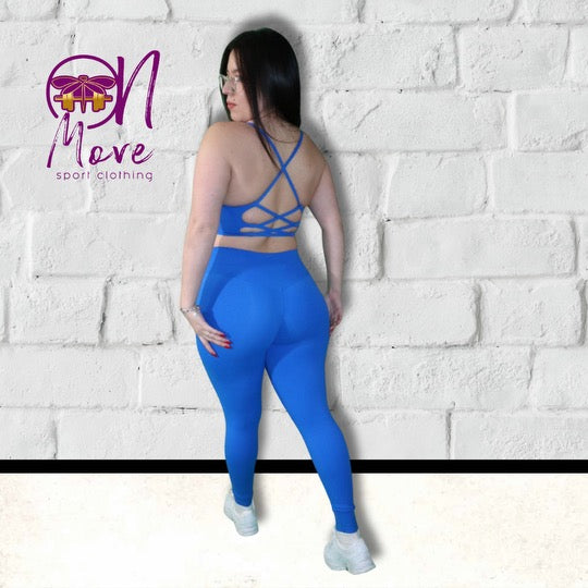 Laced Back Top and Higth-Waisted Legging
