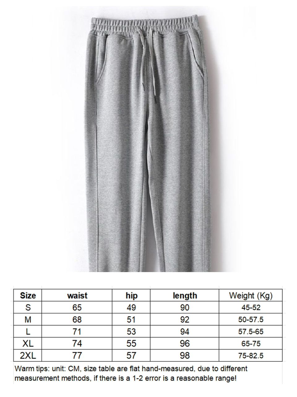 Gray Fleece Joggers