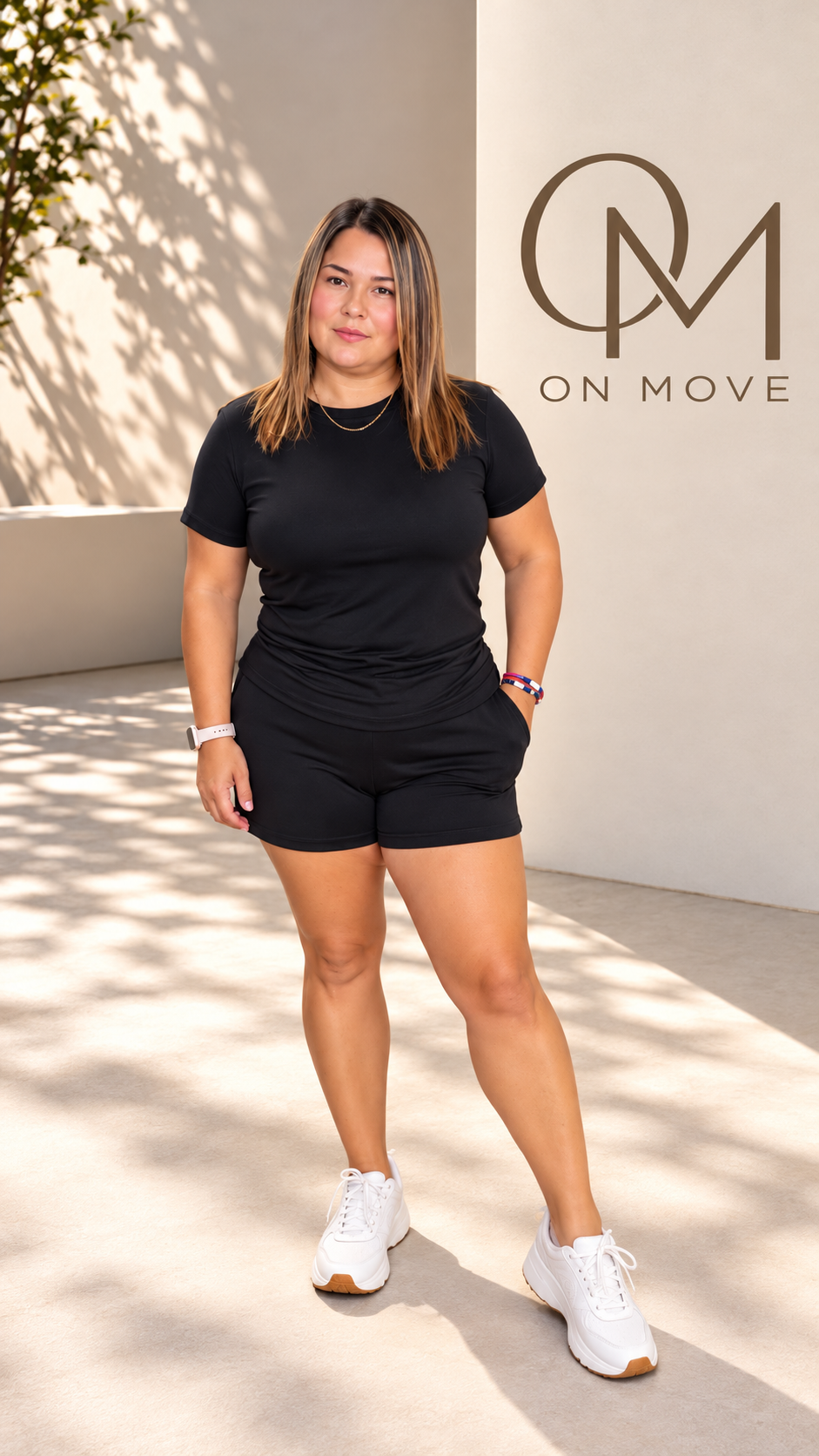 Black Oversized Lounge Tee Set