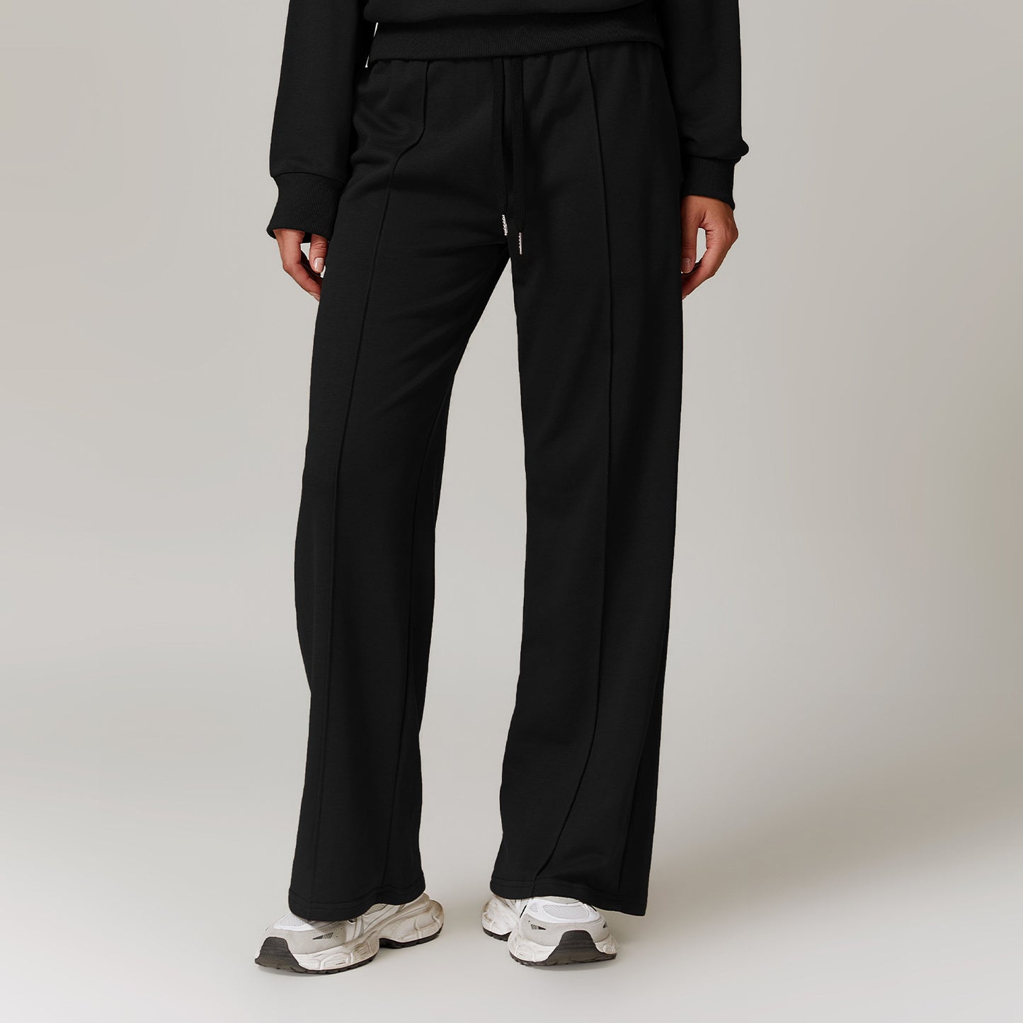 Black Effortless Lounge Joggers