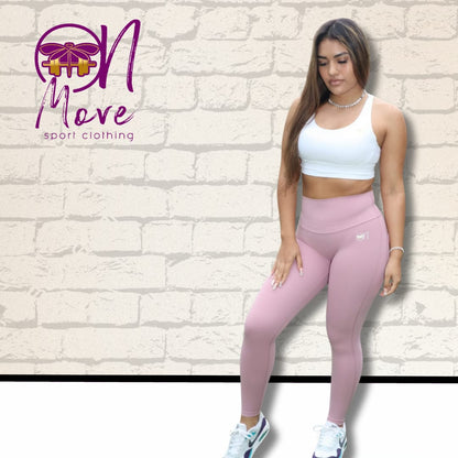 Dusty Pink Legging with Pockets