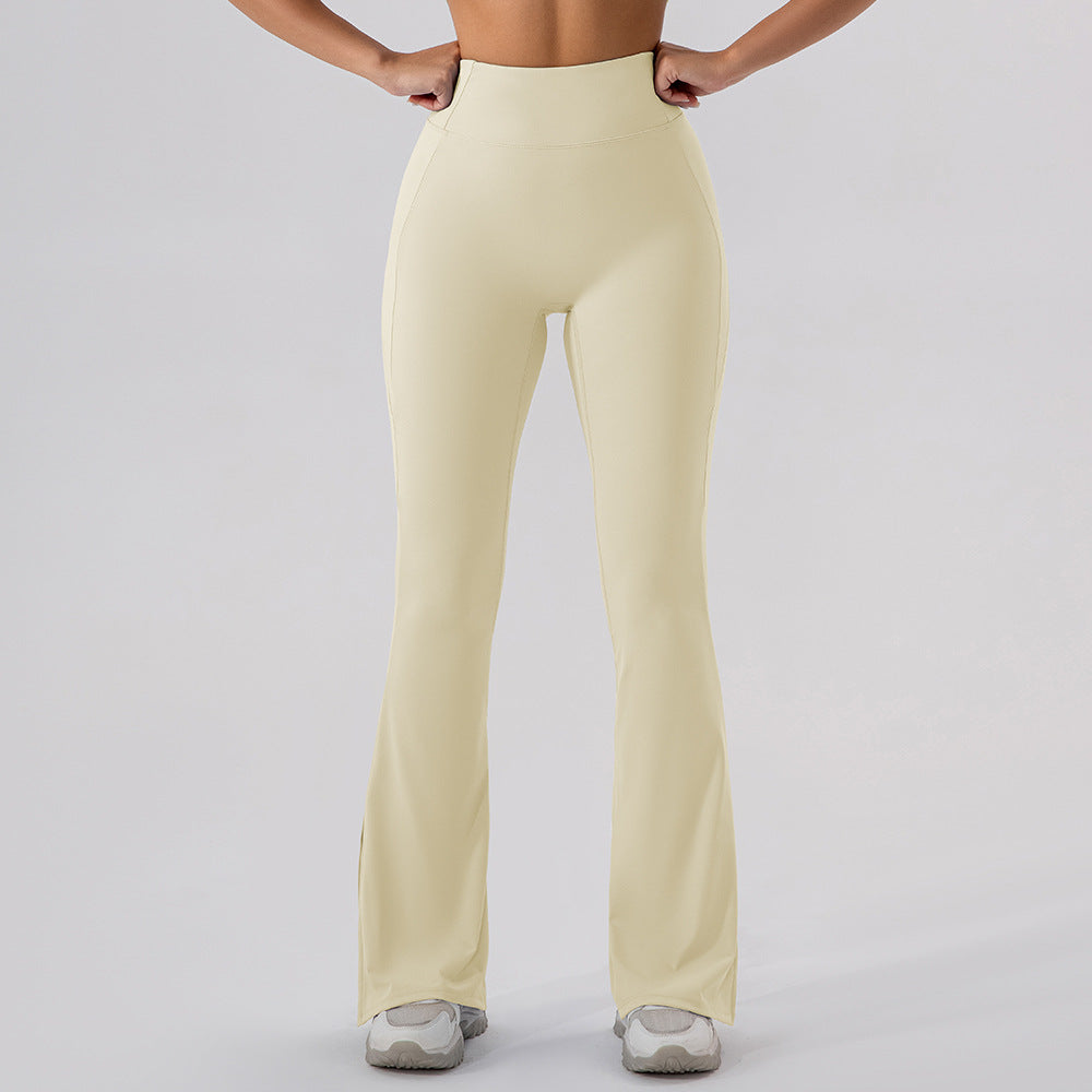 Shallow Apricot High wasted Bootcut Flare Leggings