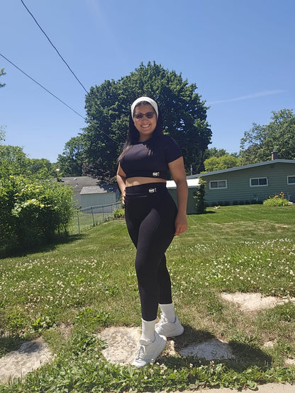 Crop Top and Legging Set