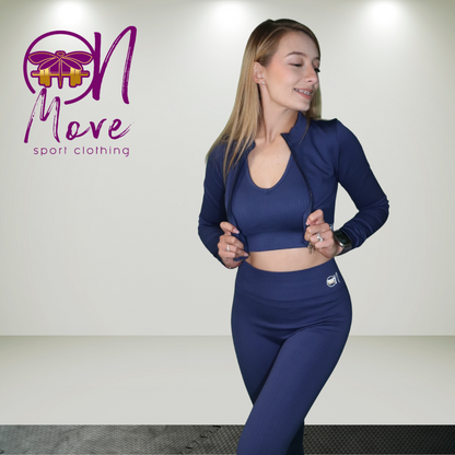Ribbed Fabric 3 pieces set