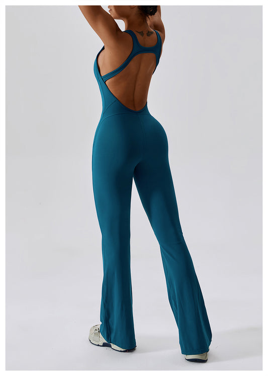 Midnight Open Back Jumpsuit