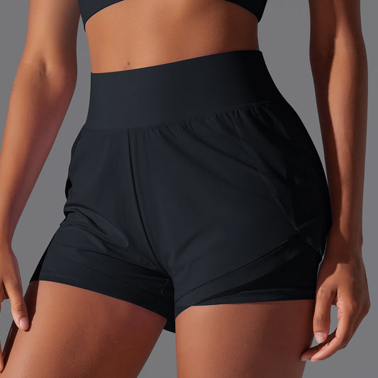 Black Aligned Shorts