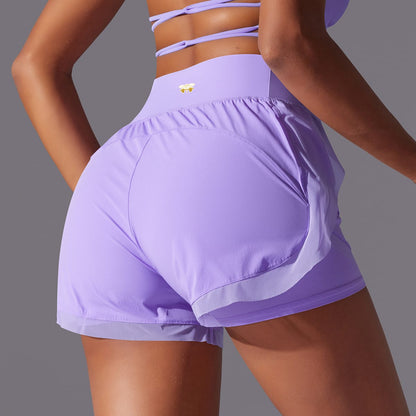 Lilac Aligned Shorts