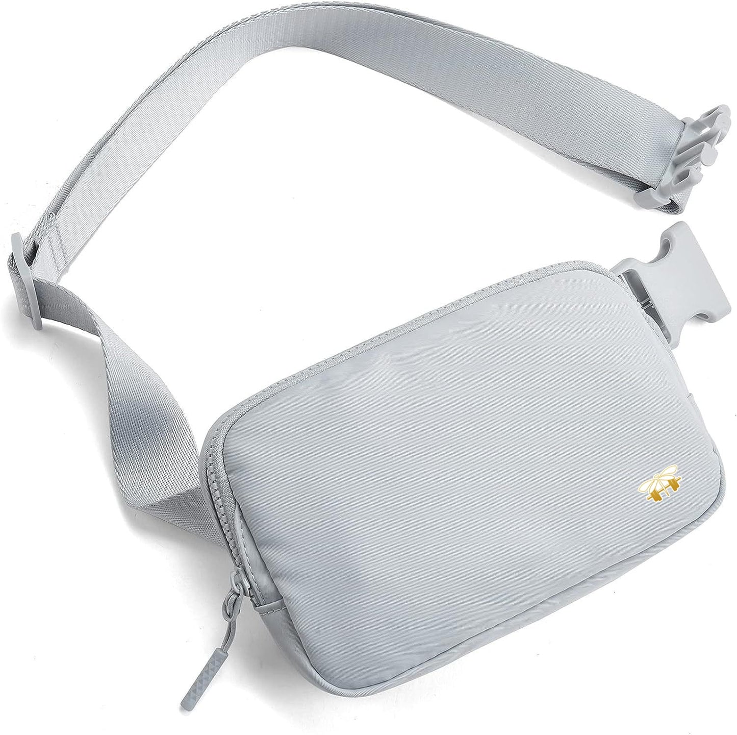 Gray fanny pack