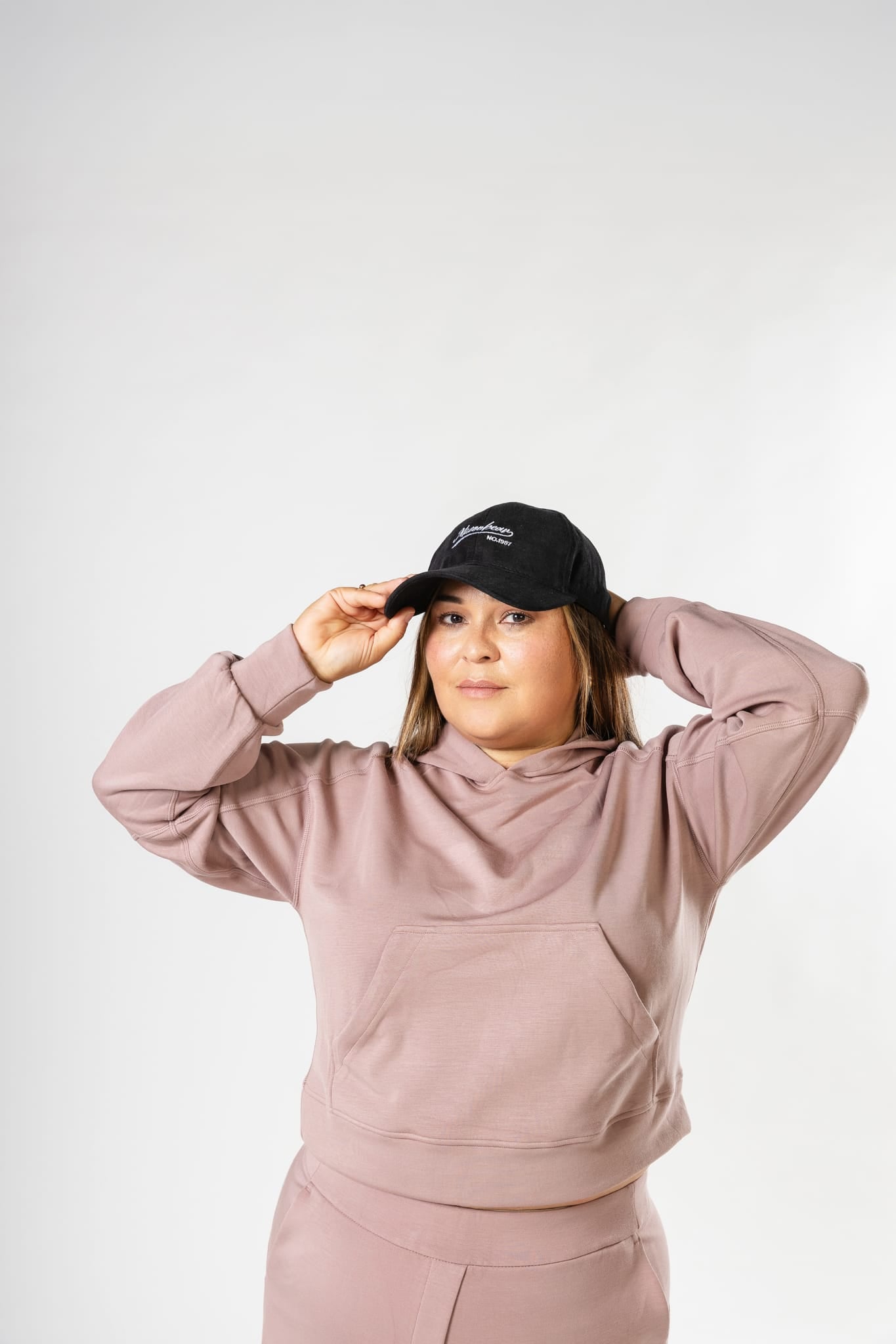 Dusty Rose Luxe Lounge Hoodie & Jogger Set