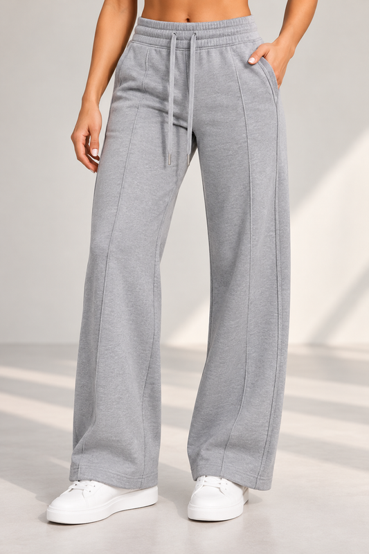 Gray Effortless Move Flared Sweatpant
