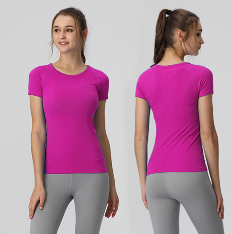 Hot Pink Slim Fit T-Shirt