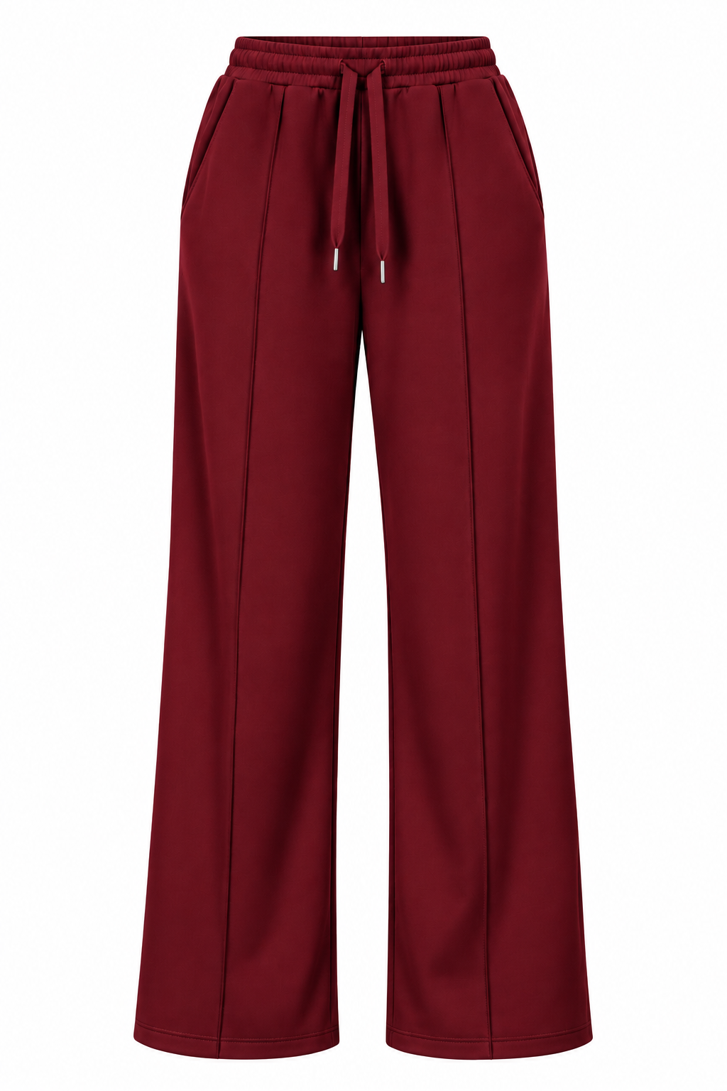 Wine Effortless Lounge Flared Sweatpant