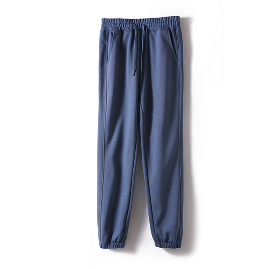 Navy Blue Fleece Joggers