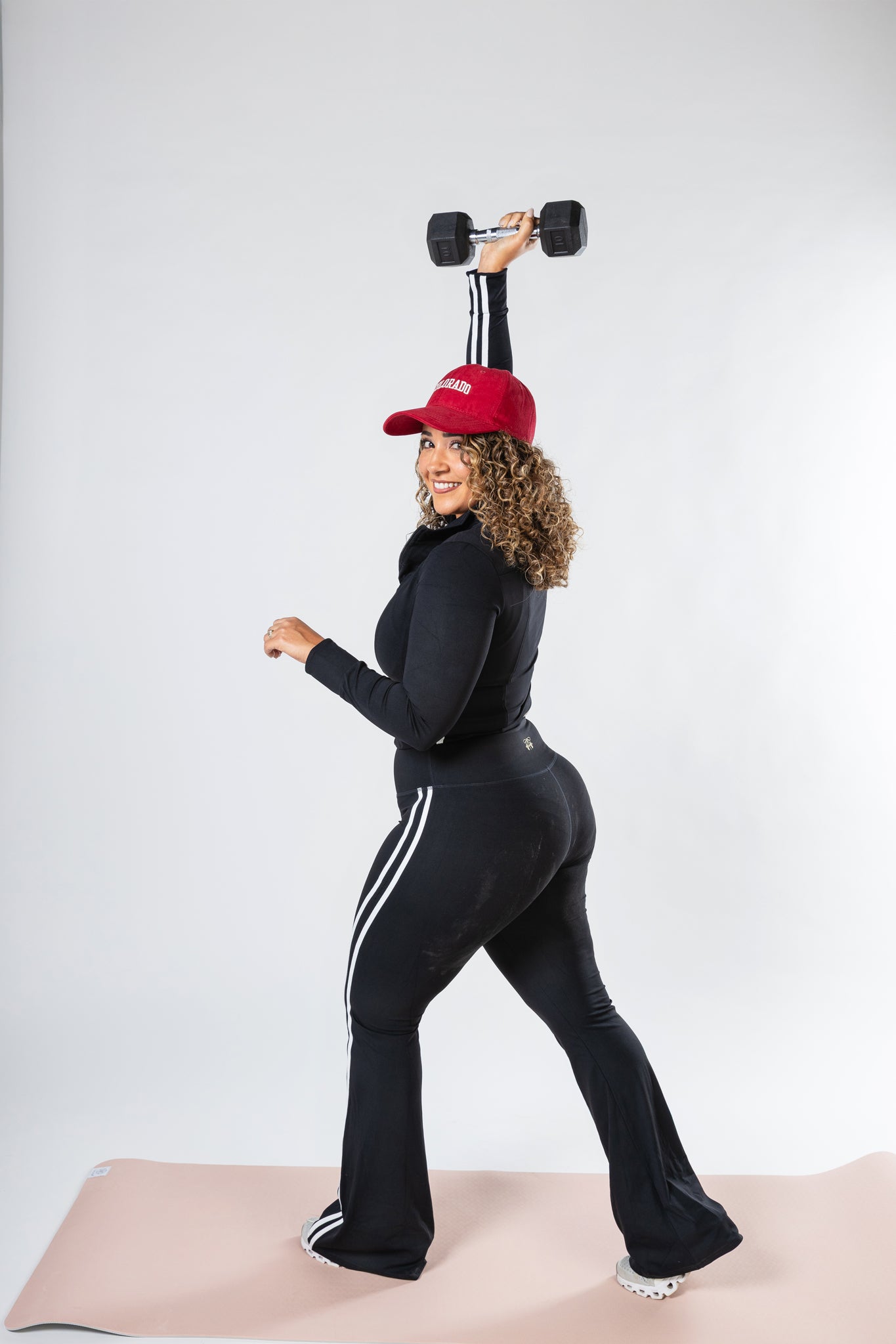 Black Stripe Flare Set